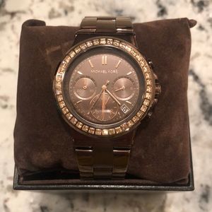 Michael Kors 5624 Brown and Gold watch